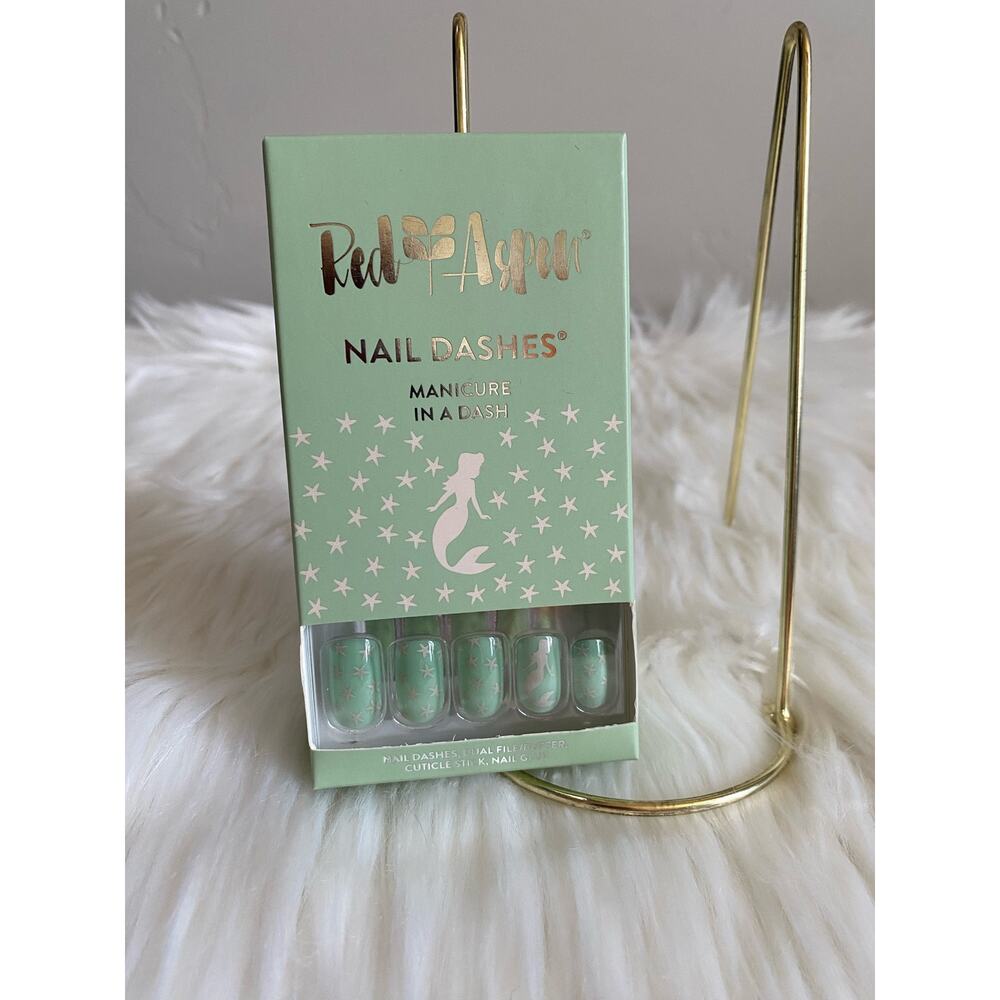 Red Aspen Nail Dashes- Star of the Sea